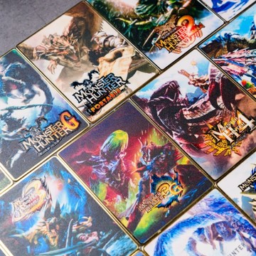 【預購】【CAPCOM】魔物獵人 MONSTER HUNTER 金屬卡牌 袋裝(18包/袋) -2026-11-06上市