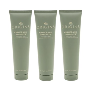ORIGINS 品木宣言 一舉兩得潔面慕絲150ml*3入組-新包裝-航空版