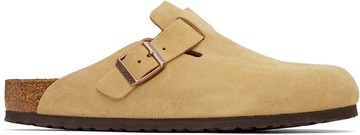 Birkenstock 驼色 Regular Boston 穆勒鞋