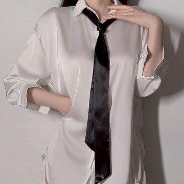 領帶 OL角色扮演小配件長領帶 捆綁領帶