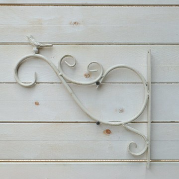 牆壁掛勾 掛勾 掛鉤 鐵鏽小鳥壁掛垂吊鉤 鐵鏽歐式復古做舊 鐵藝吊籃掛鉤『ZW5737』