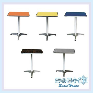 60x60鋁桌(大三腳)/休閒桌/戶外桌/長方桌/茶几桌/置物桌 X778-01/03~05/07/08 雪之屋