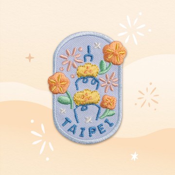 【花火台北-花繪磁鐵】冰箱貼 / 磁鐵