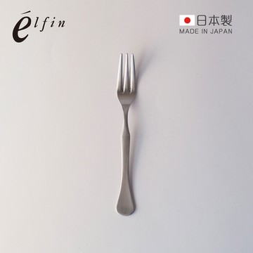 日本高桑金屬  日製波浪曲線不鏽鋼甜點叉-2入