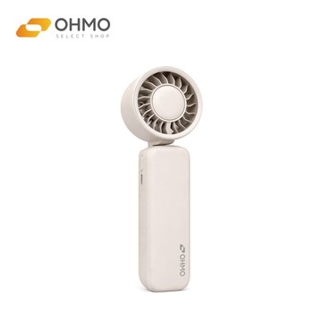 OHMO 多功能手持夾傘風扇 蜜桃奶OH-F65M