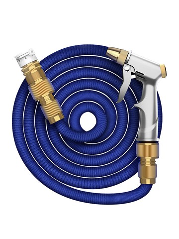 洗車噴水槍 高壓洗車水槍家用水搶神器泡沫壺套裝自來水伸縮軟管沖刷噴頭工具【MJ7540】