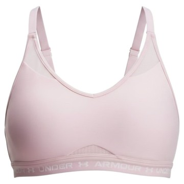 UNDER ARMOUR 安德瑪 Crossback 女款低衝擊運動內衣 1386424-647 1個  粉色  MD