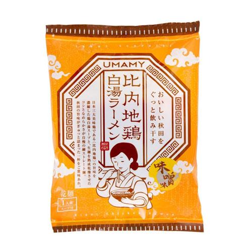 (ノリット・ジャポン　UMAMY 比内地鶏白湯ラーメン 味噌味（125g）×20個