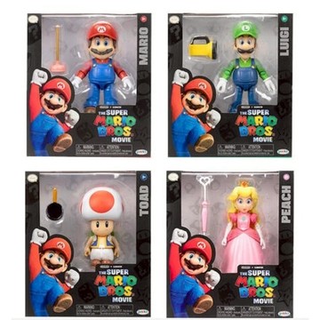 瑪利歐電影 5吋珍藏公仔 JA41776 JAKKS 任天堂 Mario 瑪利歐 路易吉 碧姬公主 奇諾比奧