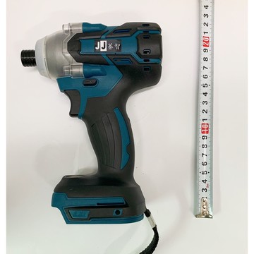 鋰電無刷衝擊起子機 jj 21v 藍綠配色 無線電動螺絲刀 / 大功率鋰電起子機 / 充電式衝擊起子