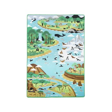 Melissa&Doug 瑪莉莎 地墊  巨型非洲草原棲息地 多色  147 x 200cm