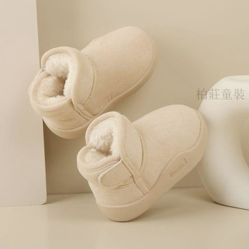 🍭秋冬新品🍭冬季新款寶寶雪地靴加絨嬰幼兒軟底鞋男女童棉鞋小孩子學步鞋防滑