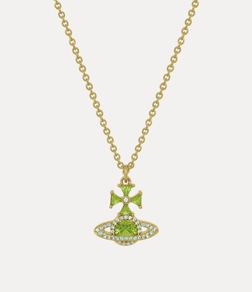 Vivienne Westwood Mila Pendant Necklace Gold-peridot-yellow-cz Gold-peridot-yellow-cz Women