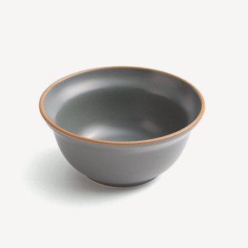 WAGA 樸質白玉 12cm 陶瓷碗｜霧灰｜單品