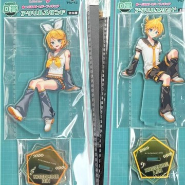 夏季新品✨鏡音雙子週邊 高顔值 立牌 鏡音連 動漫遊戲桌麵擺件 鏡音鈴 送朋友閨蜜