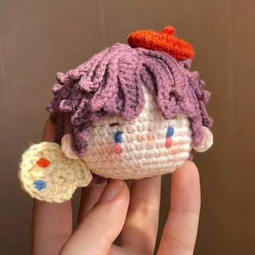 免運🌞戀與深空沈星迴祁煜週邊 手工diy材料包毛綫編織鈎針送女男朋友 創意禮物 手工編織偶像玩偶 贈工具包 超萌Q版手工
