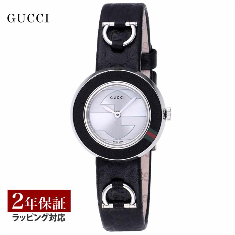 グッチ GUCCI レディース 時計 Uプレイ クォーツ シルバー YA129508 
