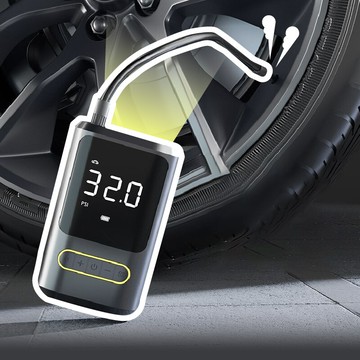 附多樣配件無線充電泵 打氣機 便攜式打氣泵 無線打氣機 車用打氣機 無線充氣機 電動打氣機