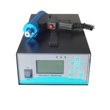 蘇州手持式超聲波塑料點焊機手動焊槍 手持式超聲波點焊機接機{鑫弘-工葉電器}可開發票