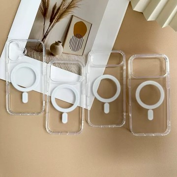 透明硬殼 Magsafe磁吸 高清透明 Iphone 17 16 15 14 13 12 11 pro max  保護殼