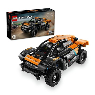 樂高 LEGO 42166 NEOM McLaren Extreme E 賽車積木模型 Techniques系列 7歲以上兒童玩具  多色  1盒