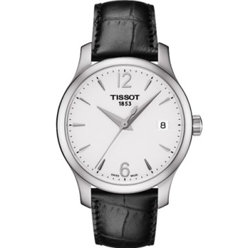 TISSOT 天梭 官方授權TRADITION 簡約時尚女錶 聖誕節 禮物(T0632101603700)33mm