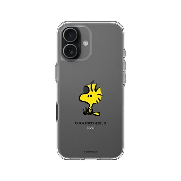 iPhone 17 Clear Case（相機按鈕） 透明 - 史努比 Snoopy - 經典-Woodstock胡士托
