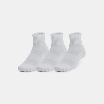 UA 男女同款 Training Cotton 中筒襪(3入) 人氣新品