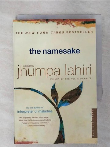 【書寶二手書T6／原文小說_RDD】The Namesake_Lahiri, Jhumpa