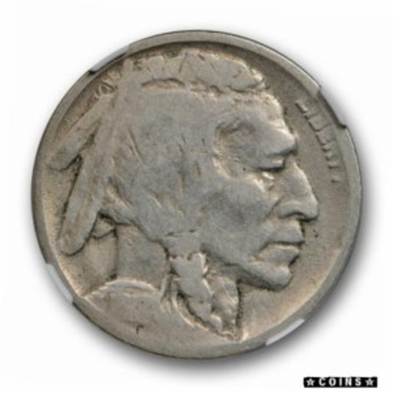 アンティークコイン 1918/7 D Buffalo Head Nickel NGC G 6 Good to