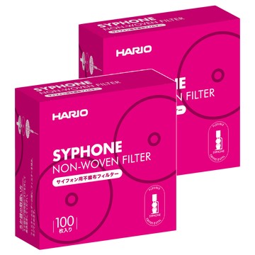HARIO 好璃奧 不織布虹吸用濾布 CB-103W  100張  2盒