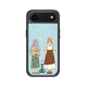 iPhone Air Mod NX -邊框背蓋組合 (相機按鈕) 黑 - 甜蜜生活 - 露營生活