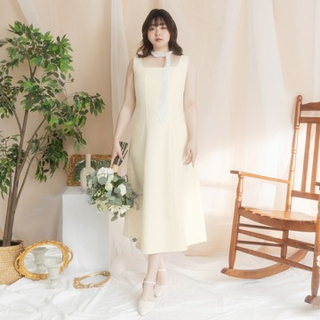 長版修身小千金洋裝 MISS