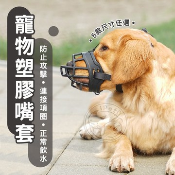 【小狐狸寵物】寵物塑膠嘴套 網狀嘴套 網狀嘴套 寵物嘴套 狗嘴套 狗狗嘴罩 防咬 防亂吃 網狀口罩