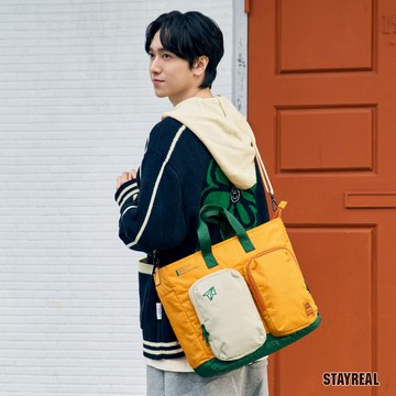 STAYREAL REAL TRIP 3用托特包 - 橘