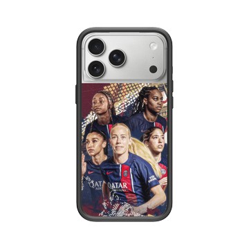 iPhone 17 Pro Max Mod NX -邊框背蓋組合 (相機按鈕) 黑 - PSG - PSG Victory - Squad 1