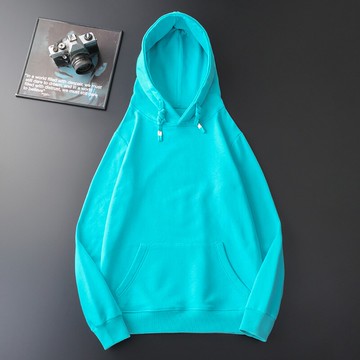 日系簡約純色套頭連帽衛衣男青年帥氣潮流情侶裝T恤上衣外套百搭I