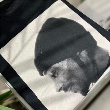 歐美潮流新款Snoop Dogg史努比·狗狗印花圓領T恤百搭純棉短袖