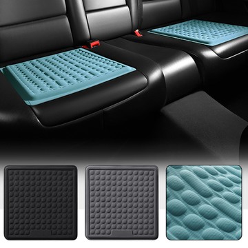 汽車椅墊 BASEE 3D透氣涼感汽車凝膠坐墊 車用車載降溫冰晶水墊 辦公室椅墊水涼墊 軟冰冰墊/凝膠墊