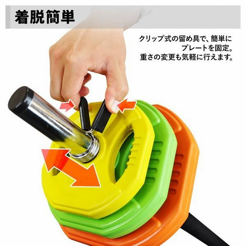 直接引取限定】バーベルセット（シャフト・プレート・ベンチ）。自宅で