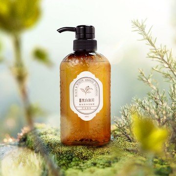 大油頭髮根立正 黑白雙效油沏洗髮精400g(一瓶)(任選三件85折)