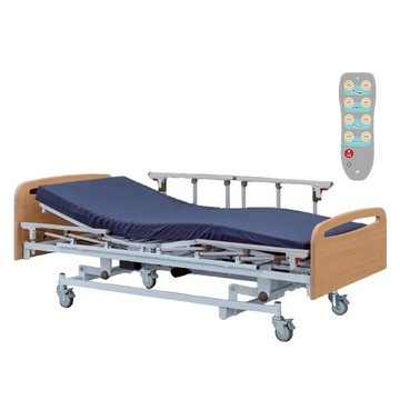 【海夫】安輔照護交流電力可調整式病床(未滅菌) 亞護 三馬達 電動養護床 單開式/雙開式護欄(AF-A300E)