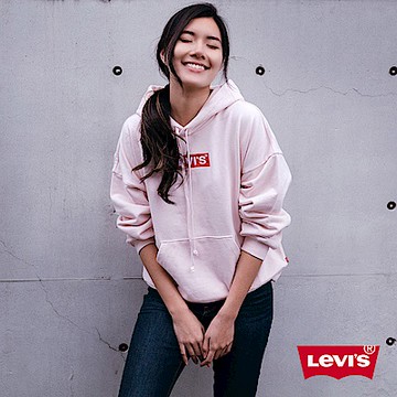 Levis 女款 311 中腰緊身縮腹牛仔褲 深藍微刷白 彈性布料