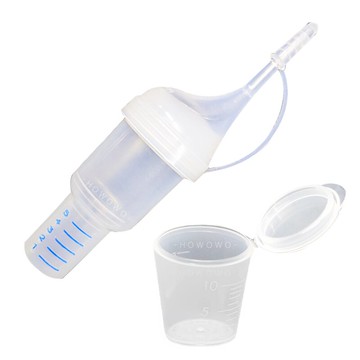 知母時 餵藥器 餵藥杯 台灣製造 幼稚園餵藥 10ml 幼兒掀蓋藥杯 防塵 有蓋藥杯 連蓋量杯 007473