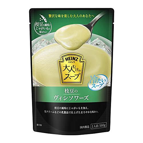 ハインツ (HEINZ) 大人むけのスープ 枝豆のヴィシソワーズ 冷製スープ 160g×5袋