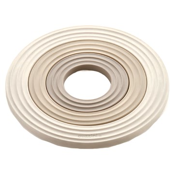 guzzini 三合一圓形隔熱墊，PA材質耐熱矽膠，直徑18 x 高1公分  三合一圓形  1個