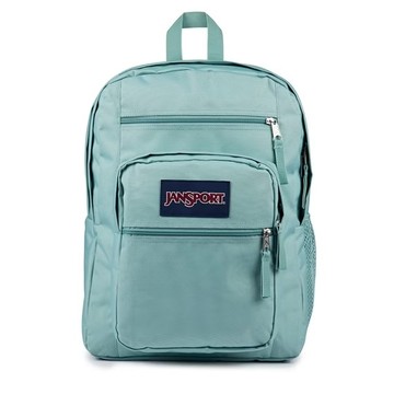 【JANSPORT】BIG STUDENT 多夾層大容量後背包-淡雅綠 JS0A47JKLA8