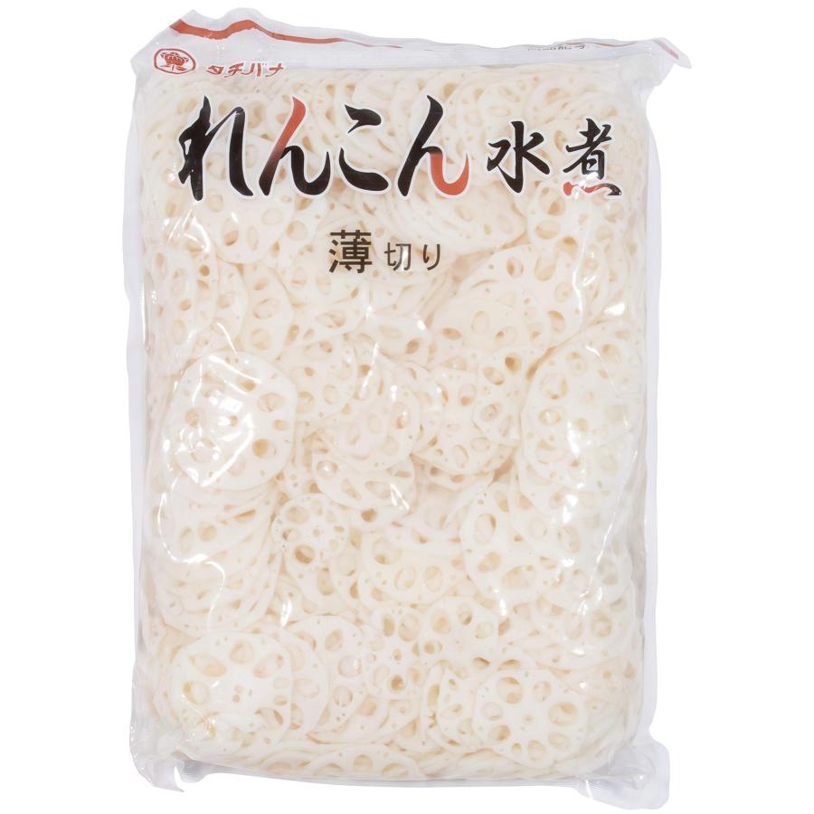 タチバナ食品 薄切り れんこん 水煮 1kg