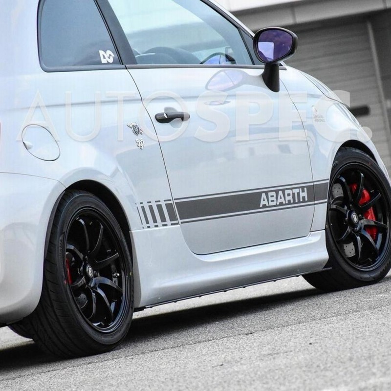 ABARTH 500 595 695 CF-01 7J×16 ET35 PCD98 黒 ブレンボ対応 16インチ ...