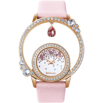 Galtiscopio迦堤 天使之眼系列 粉星鑽錶-40mm CORGFXMS001JPLS